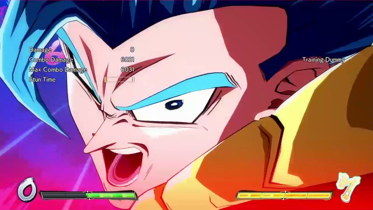 [dbfz] Gogeta triple tiger knee link combo's