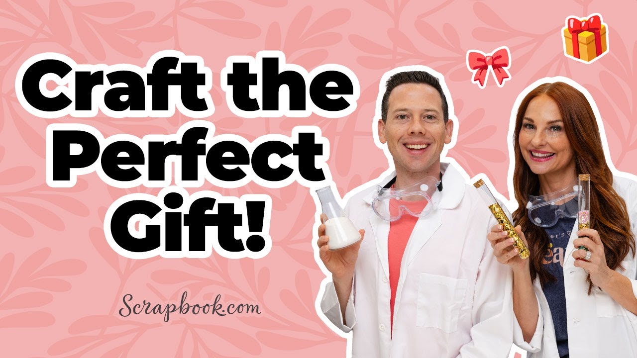 LIVE Christmas Crafting: Create Beautiful Handmade Gift Tags for Your Holiday Presents!