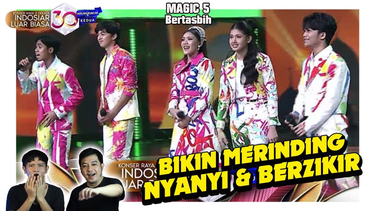 Terbaru dari MAGIC5 Bertasbih. Bikin merinding !!