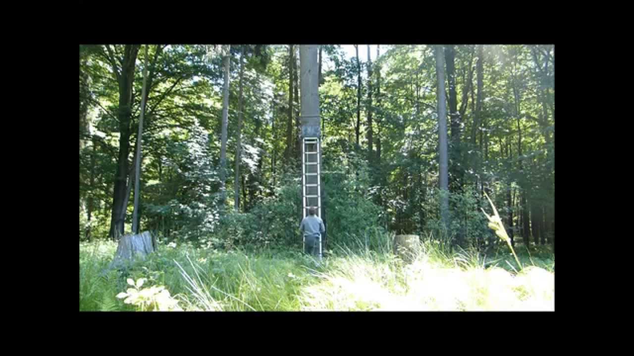 e-myslivost.cz - Test - Mobilní posed Hochwald 450 - Montáž