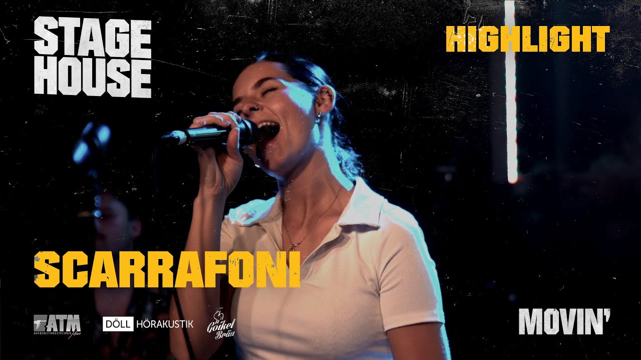 Scarrafoni - Movin' [Live @ StageHouse]