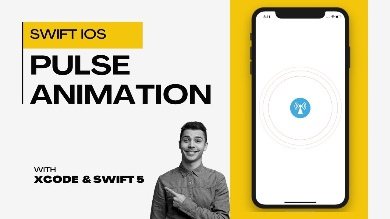 How to create Pulse Animation in iOS Application Using Swift 5 XCode | Hindi  | Learn Coding