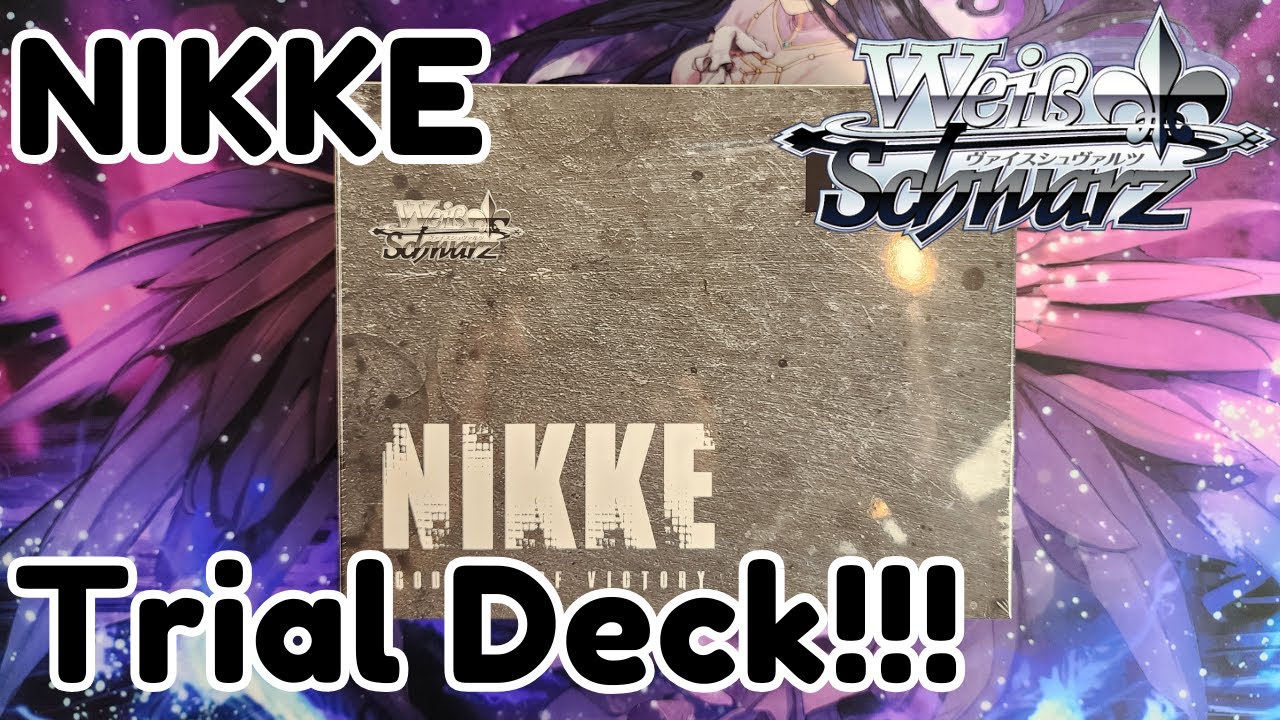 Weiss Schwarz - Goddess of Victory: NIKKE - Trial Deck Display Opening!!!! (MTZ)