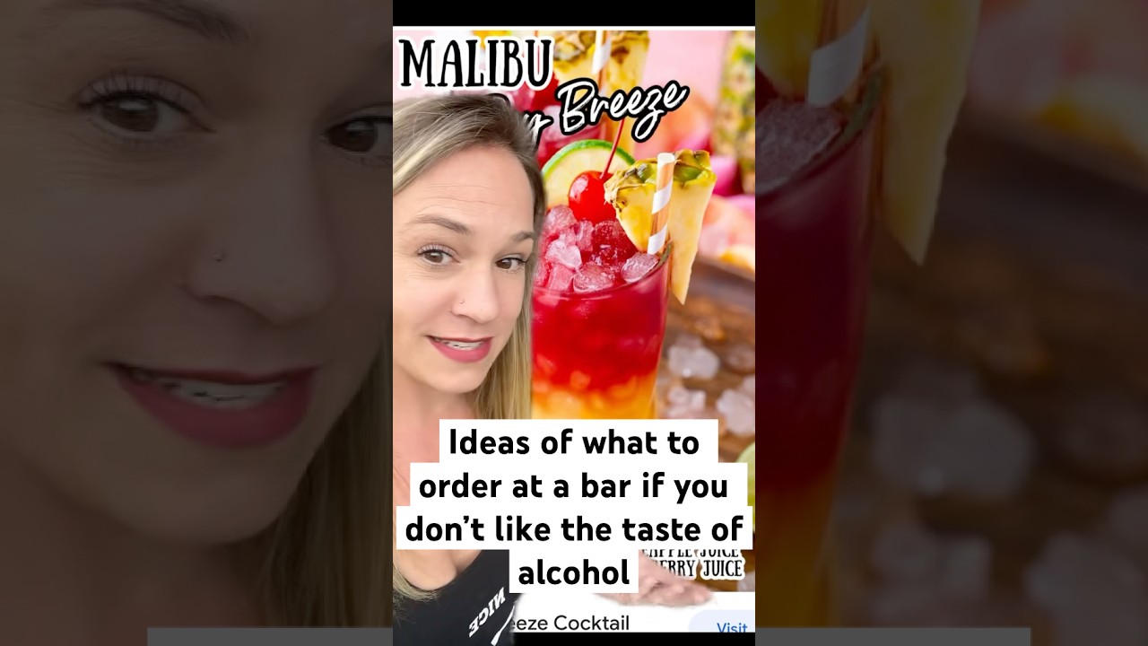 What to order at a bar if you don&rsquo;t like the taste of alcohol ￼#bartender #somethingfruity