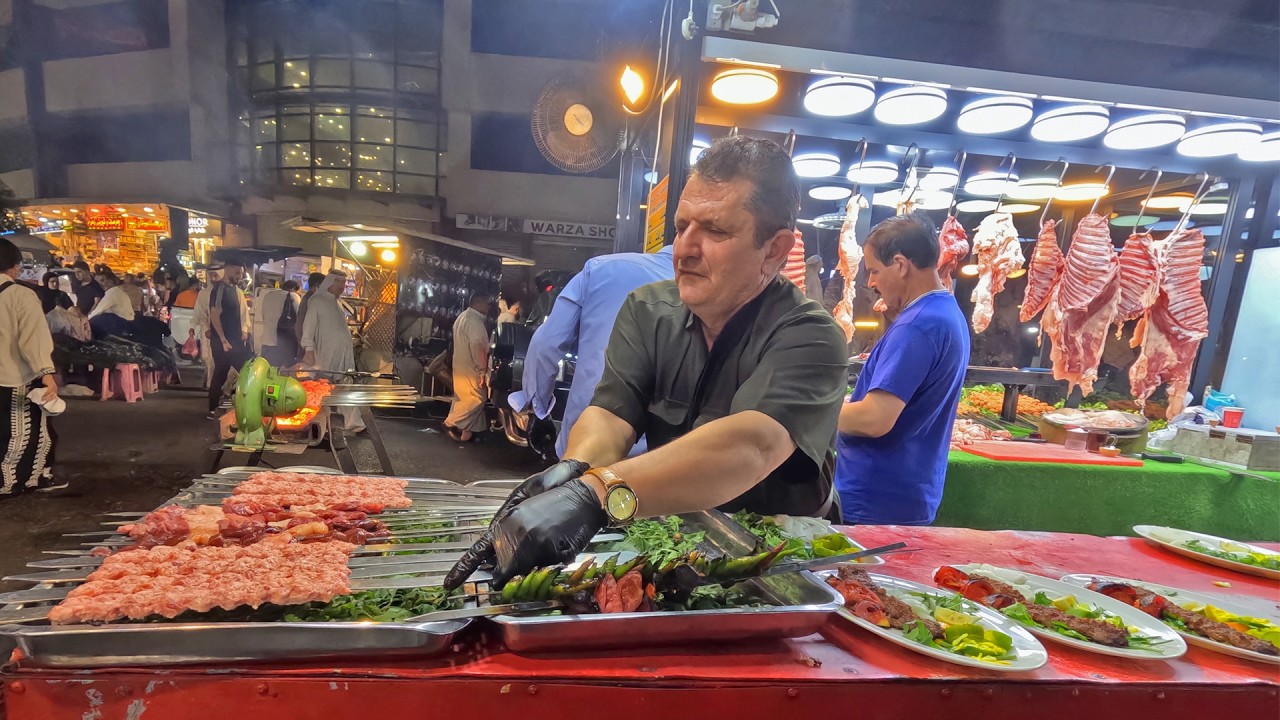Slemani Kebab! The BEST and MOST Delicious in the World - Kurdistan