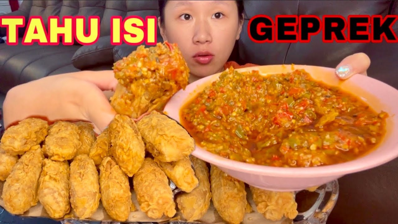 PEDAS MAMPUS ! 🥵 TAHU ISI SAMBAL GEPREK KULINER PULO BRAYAN MEDAN #jejezhuang