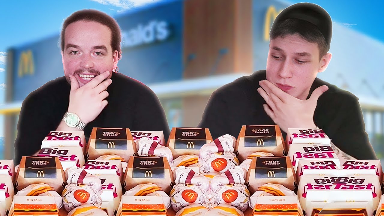Zjedli sme každ&yacute; jeden burger z McDonaldu! (Extr&eacute;mna v&yacute;zva)