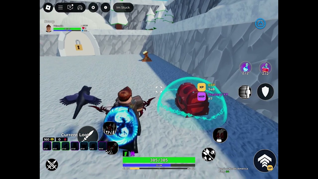 Roblox Dungeon Leveling - Mythic Chest!!!