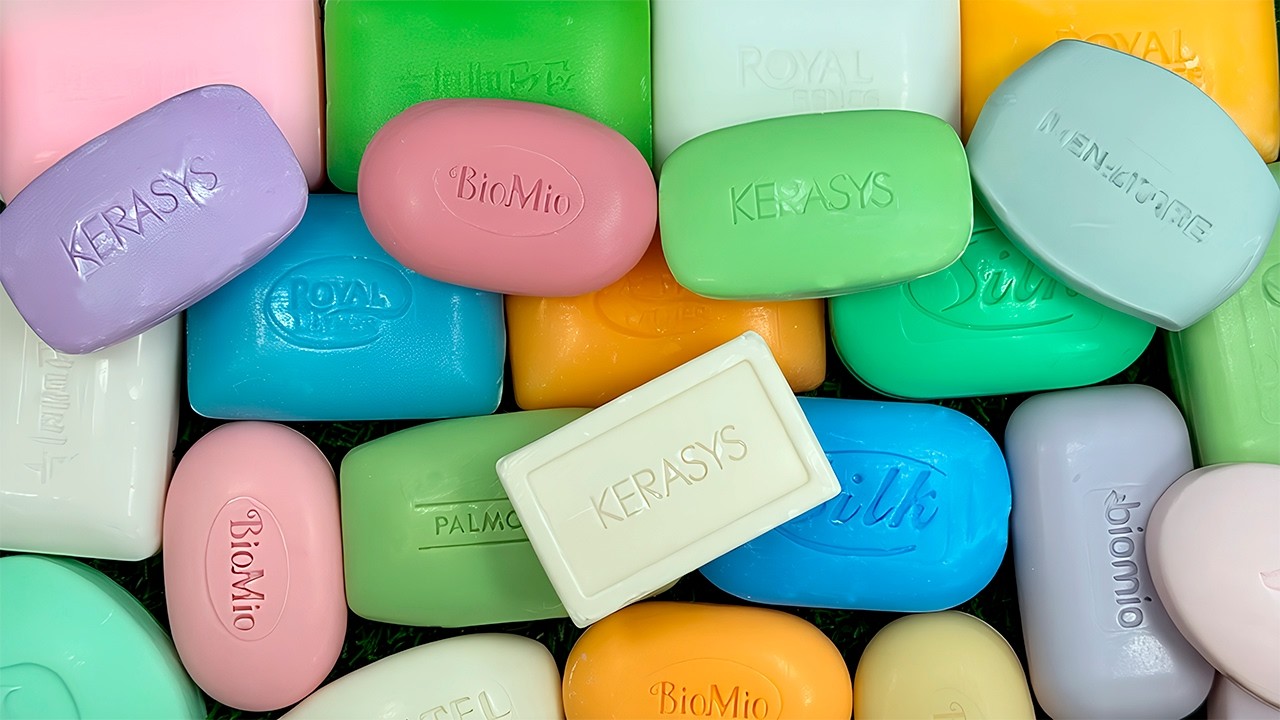 SOAP opening HAUL /Unpacking soap | Распаковка мыла | Notalking | ASMR SOAP