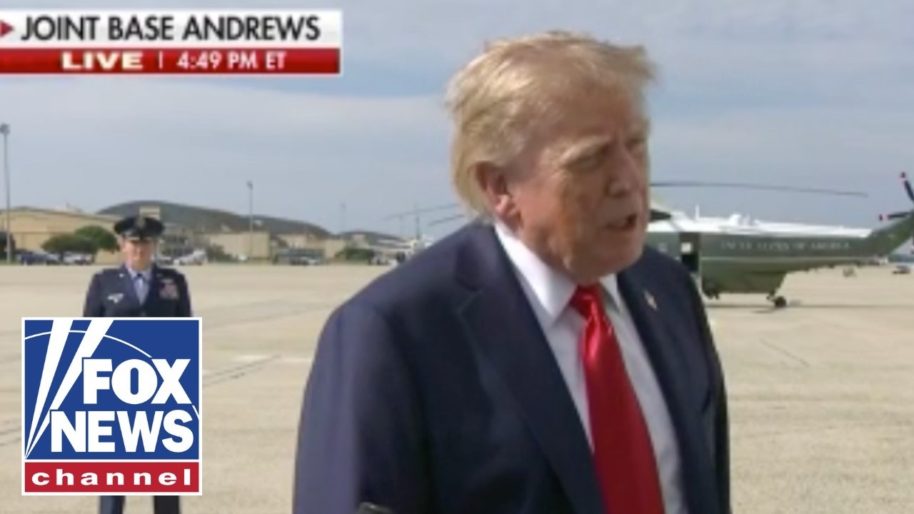 WATCH: President Trump takes reporter questions ballroom ruling, replacing Leavitt