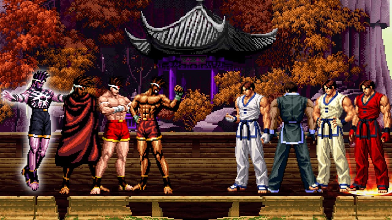 [KOF Mugen] Joe Team Vs Kim Team