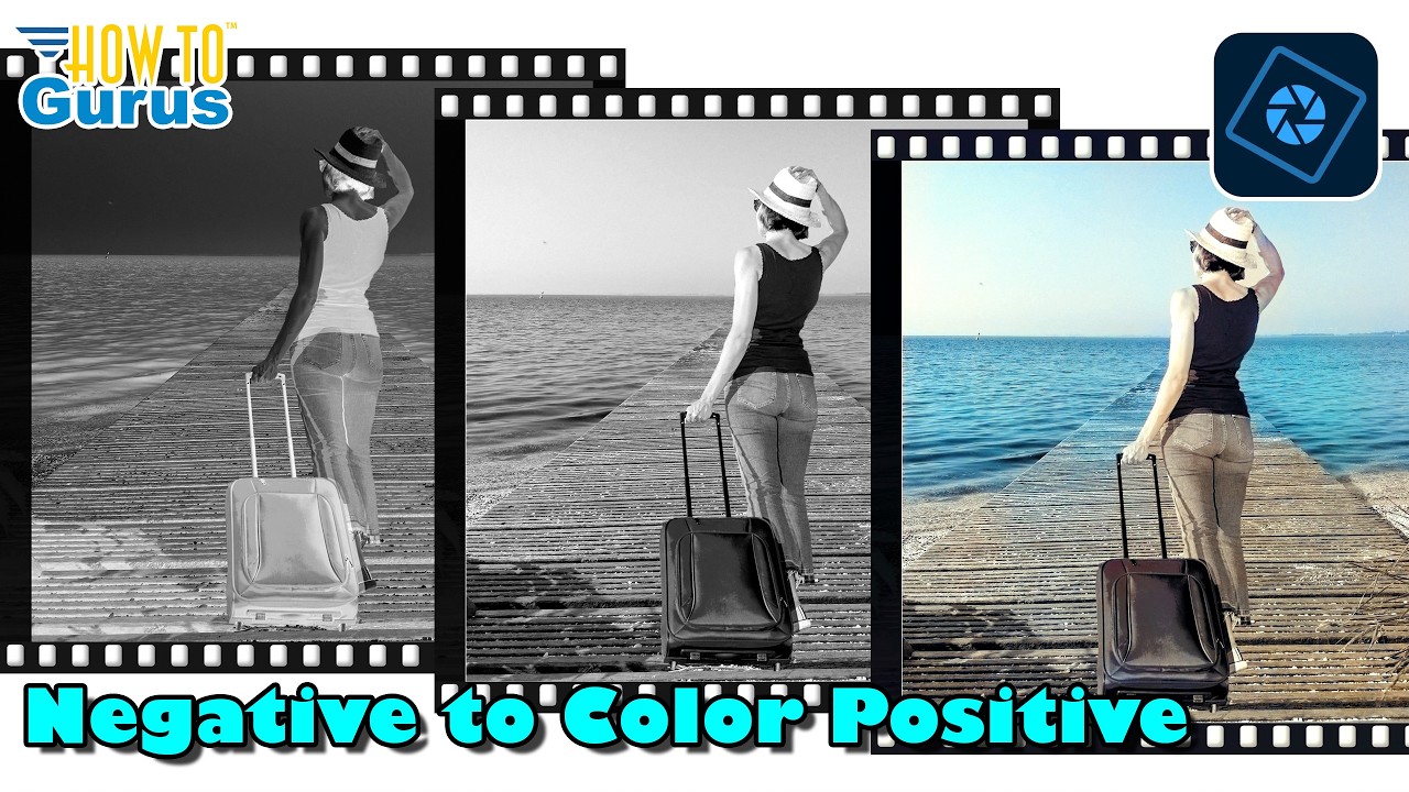 I Turned an Old Film Negative into a Stunning Color Photo!