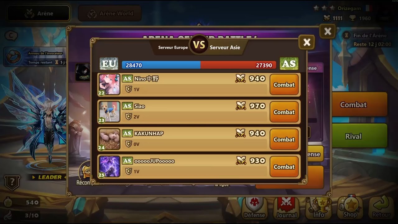 Les dots pas si SAFE ?!- Summoners War - inter serveur