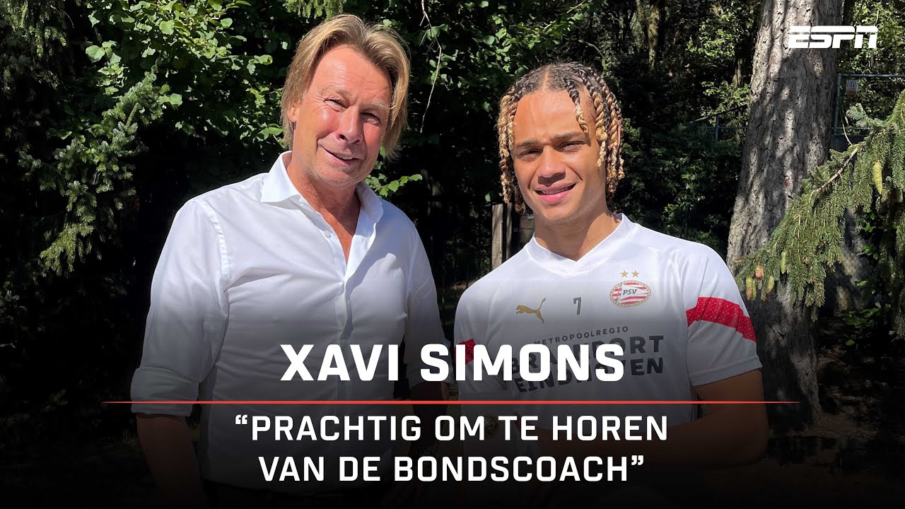 XAVI SIMONS 🏅 | Over Neymar, Koeman en beste positie ❓ | Eredivisie Speler van de Maand augustus