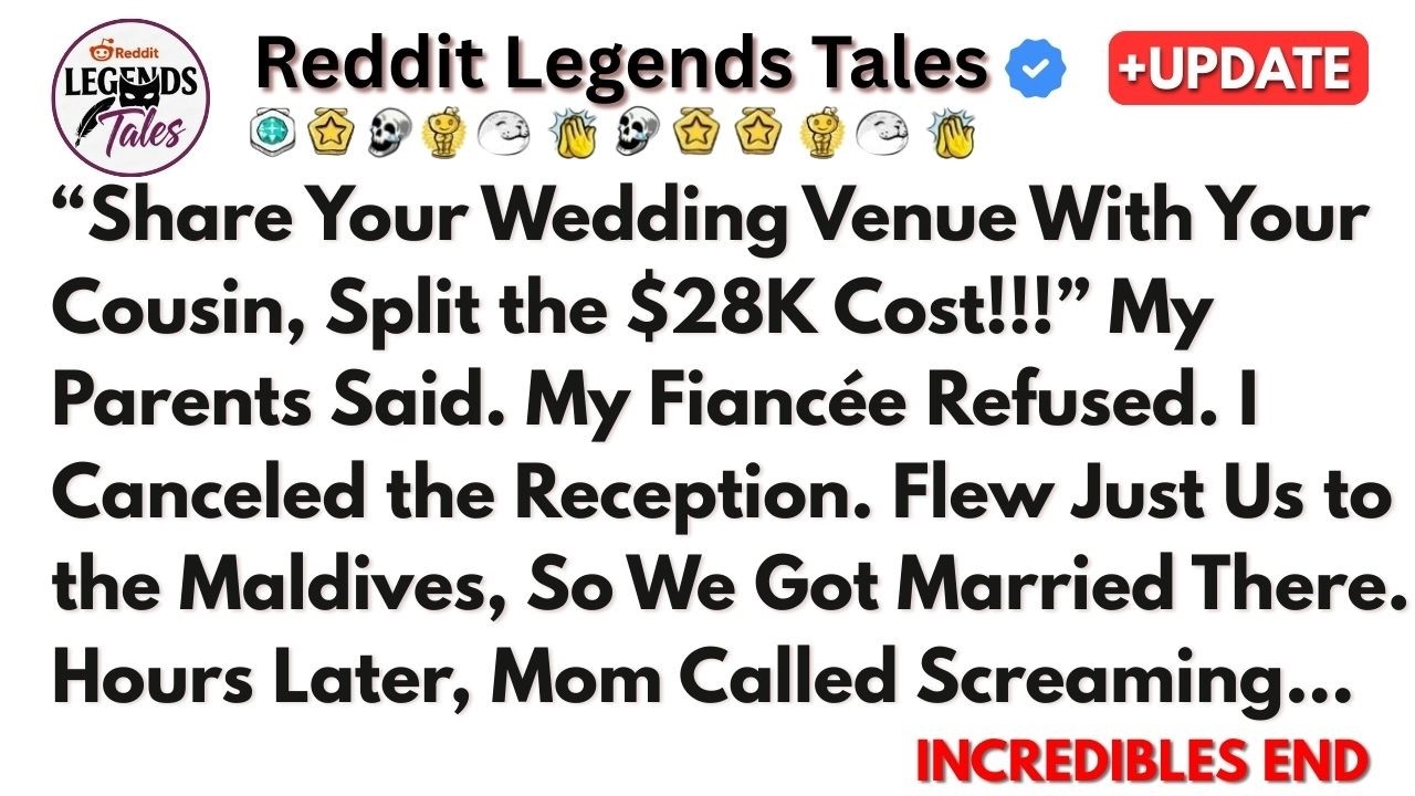“Share Your Wedding Venue With Your Cousin, Split the $28K Cost!!!” My Parents...