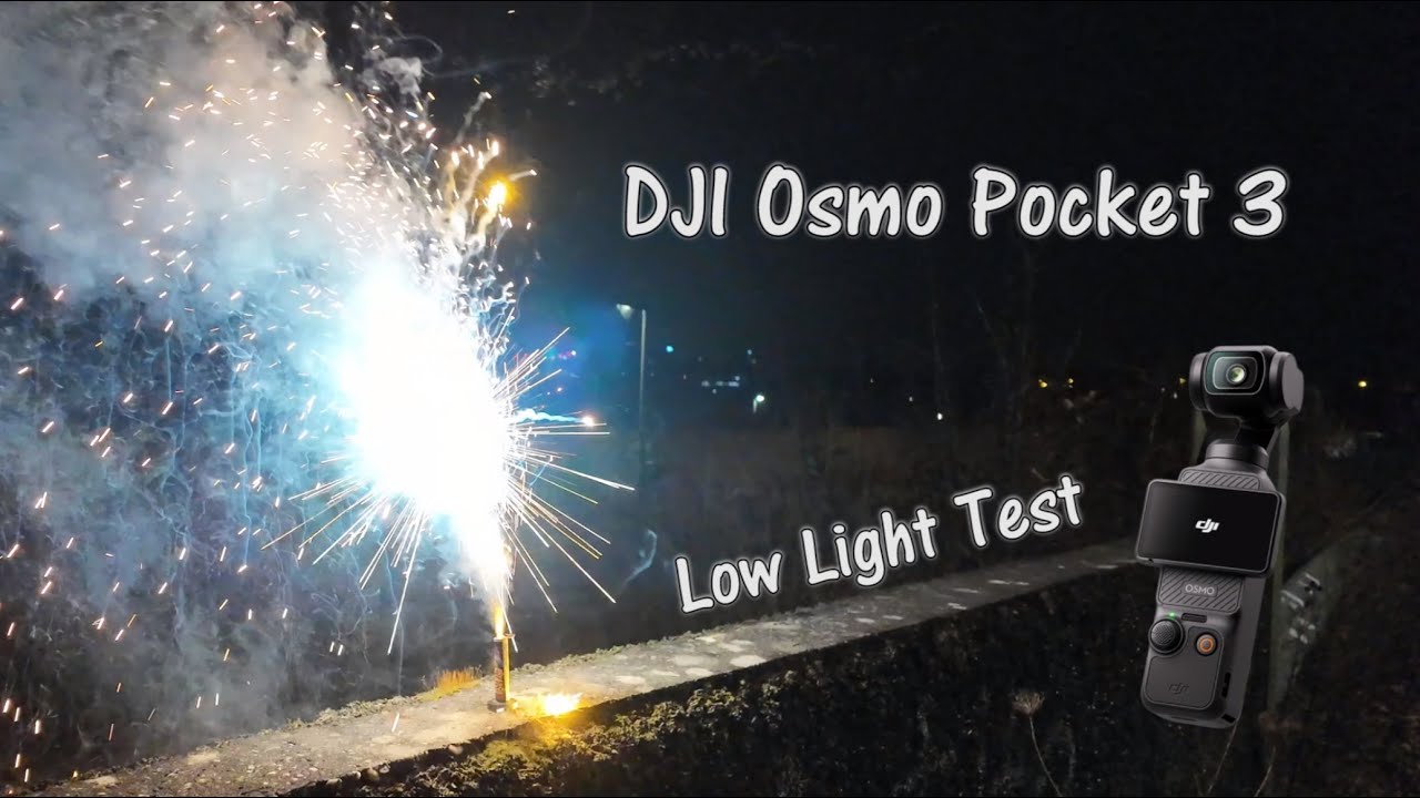 DJI Osmo Pocket 3 im Low Light Test/Feuerwerk/Slow Motion/Face Tracking | 4K | German/Deutsch