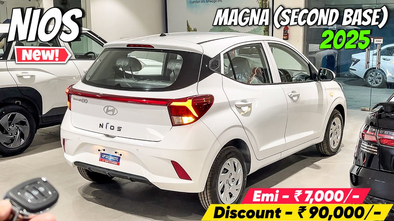 Hyundai Grand I10 Nios Magna 2025 ❤️ | डिस्काउंट- ₹90,000/- और Emi- 7,000/- ✅ | Nios 2025 Review