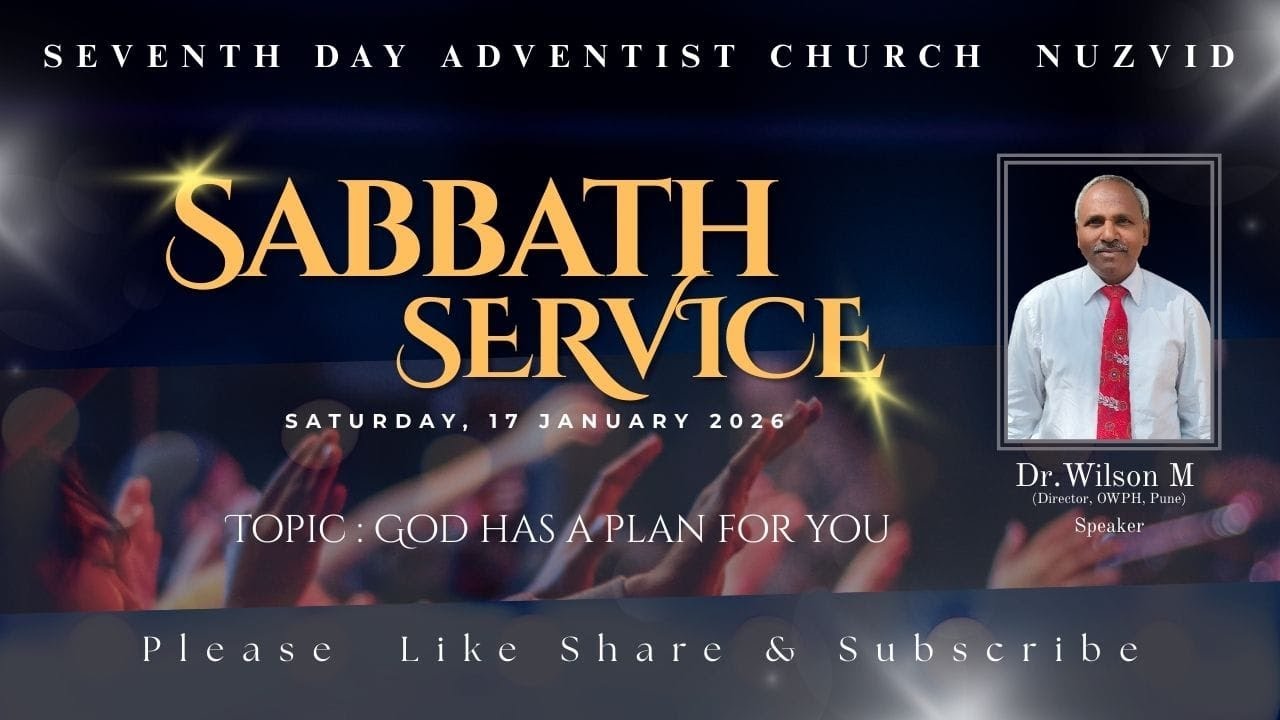SABBATH SERVICE "17.01.2026" | SDA Church Nuzvid