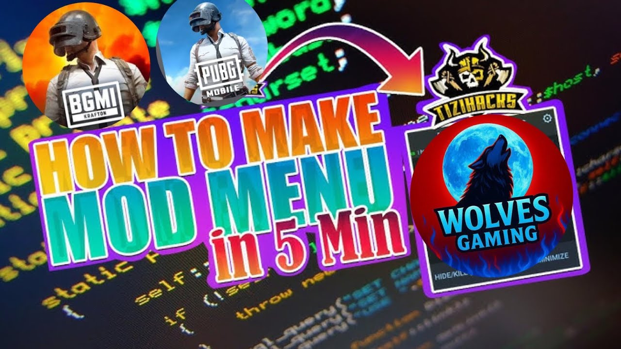 How to make mod menu bgmi 4.2 latest Updates Paid Mod For Safe Main id Brutal Src 4.2