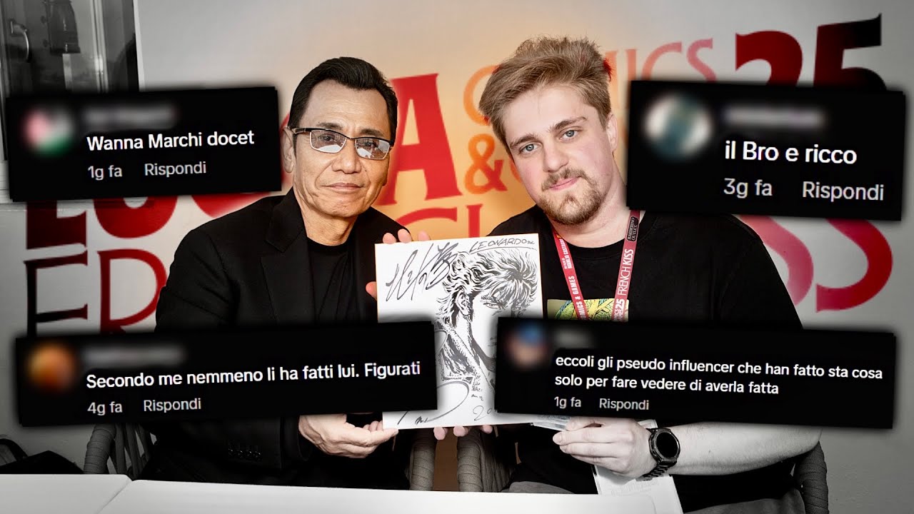 RISPONDO alle CRITICHE sull’incontro con TETSUO HARA al LUCCA COMICS!