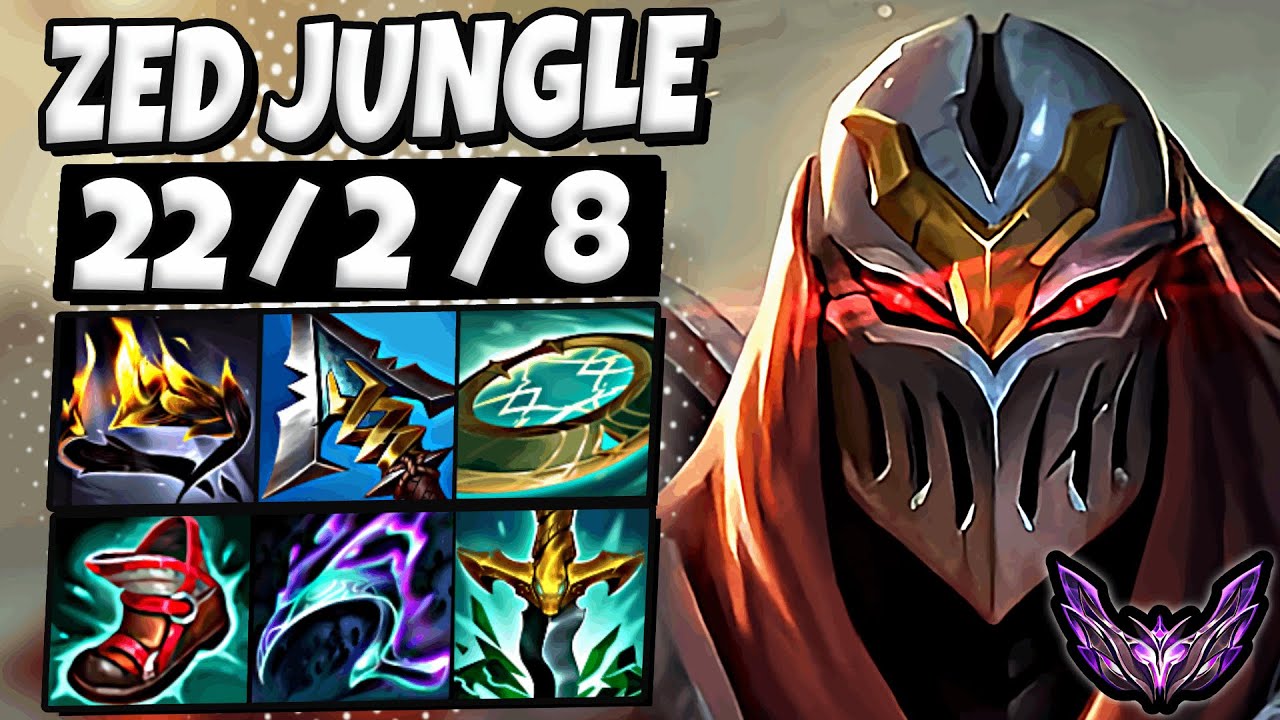 Zed vs Kha'Zix [ Jungle ] Lol Korea Master Patch 25.20