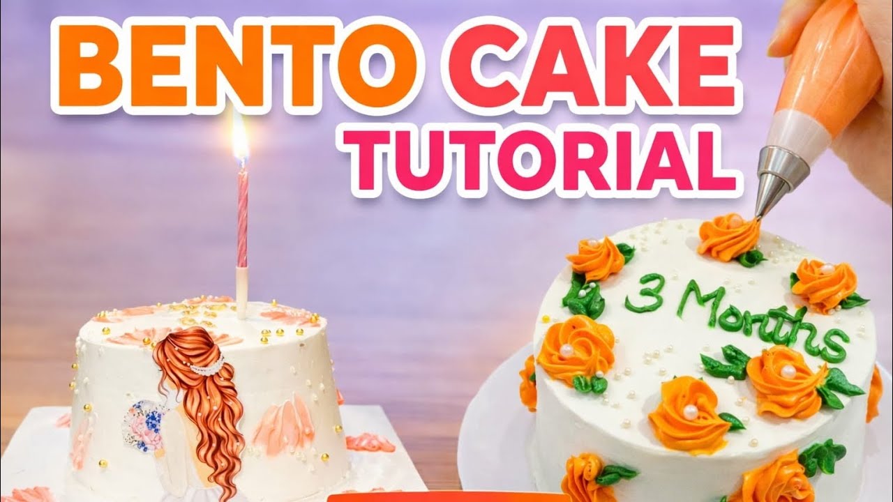 Customer ny bola apki writing thk ni🥹🥹🥹bento cake tutorial made by @gullbaker-786 