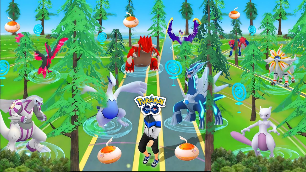 🤯*Wild Legendary* in *Forest* of pokemon go🌲 has goosebumps journey with incense.