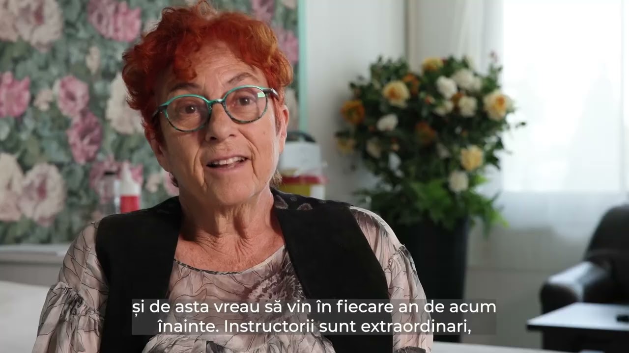 Pacienta din Israel vine anual pentru recuperare medicala la Spitalul Sfantul Sava Ilfov