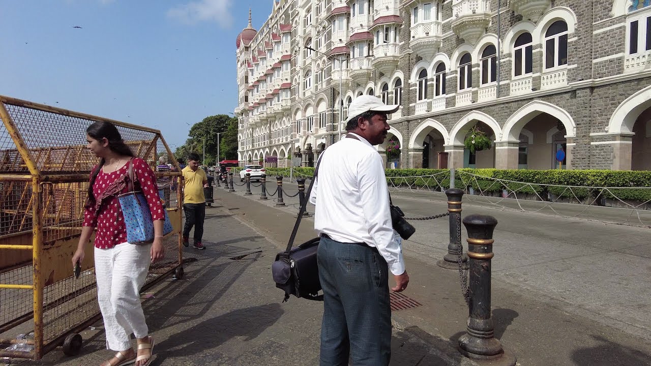 4K Walking from Churchgate to Gateway of India | Mumbai Heritage Tour
