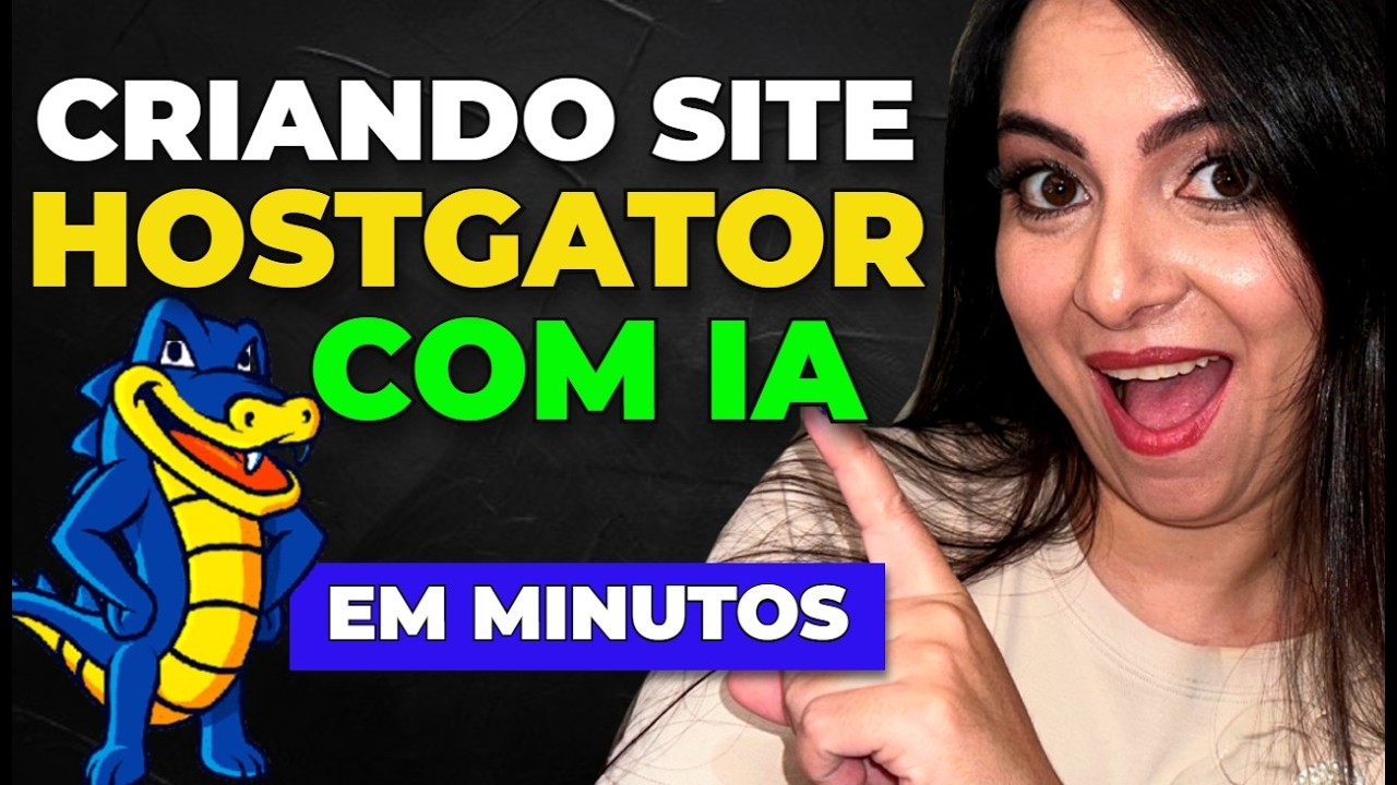 HOSTGATOR 2026: Como Criar Um Site Na Hostgator Com IA (Fácil e Rápido)