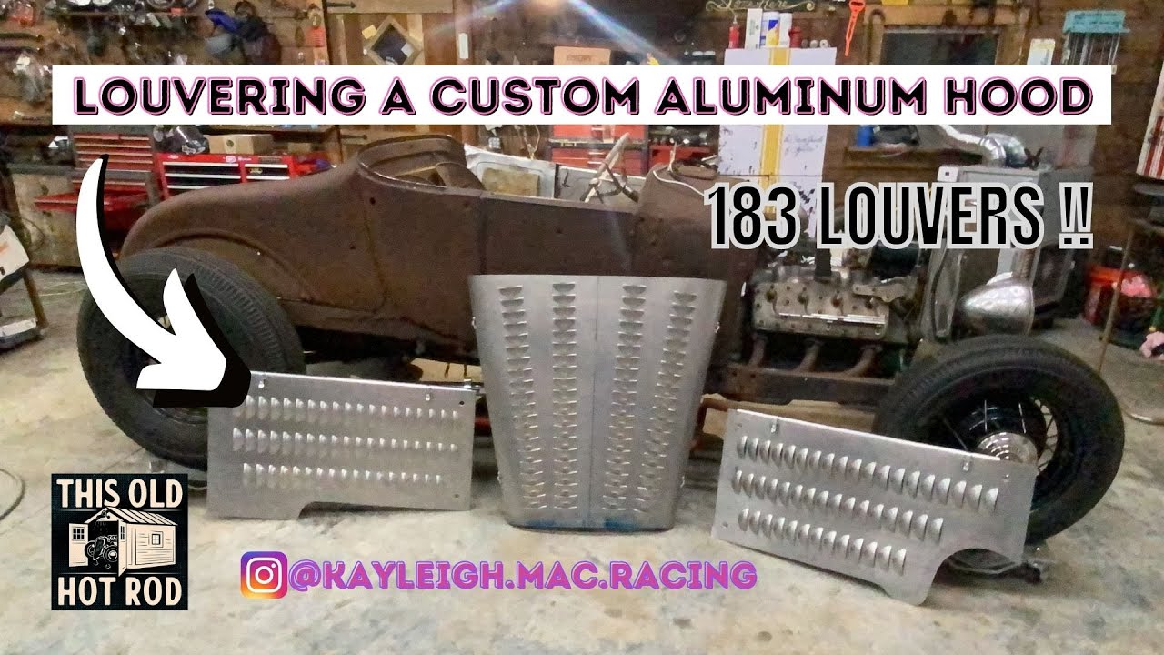 Punching Aluminum Hood Louvers