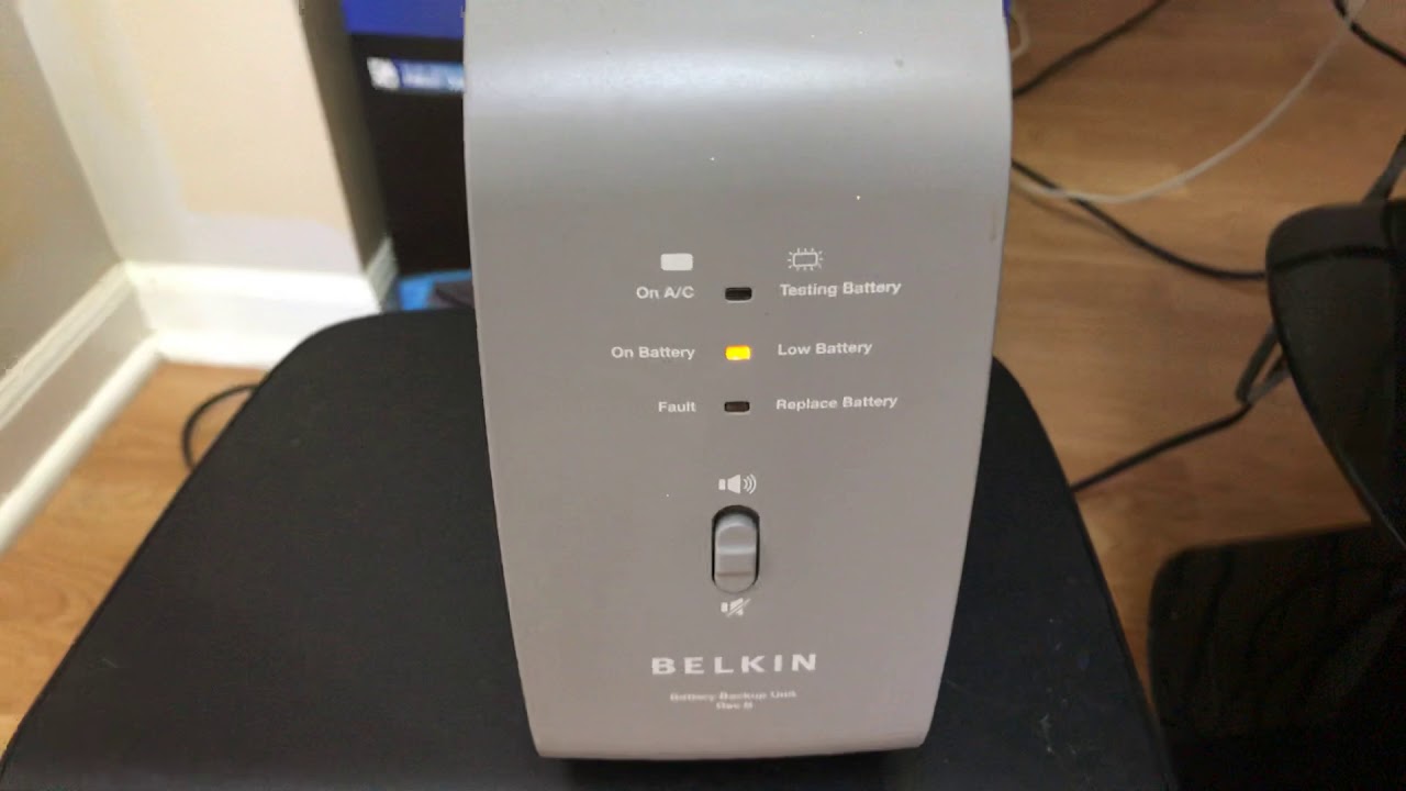 BGW-210 modem / battery backup mod