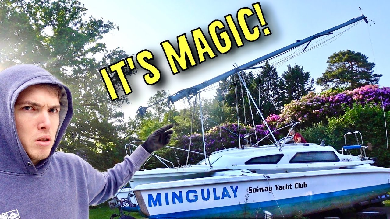 IS THIS THE BEST MAST RAISING SYSTEM ON A TRAILER SAILER? | Ep.126
