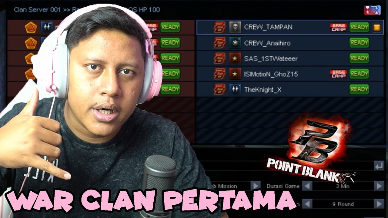 WAR CLAN PERTAMA DI PB BARU !!