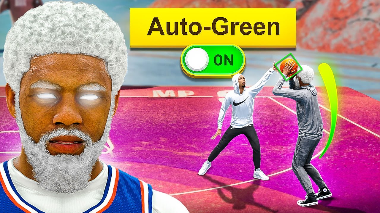 Uncle Drew + AUTO GREEN in NBA 2K24...