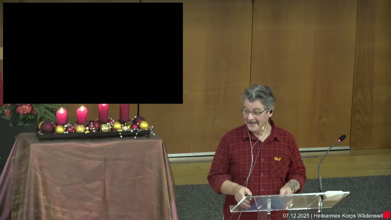 Gottesdienst vom 14.12.2025 | Heilsarmee Korps Wädenswil