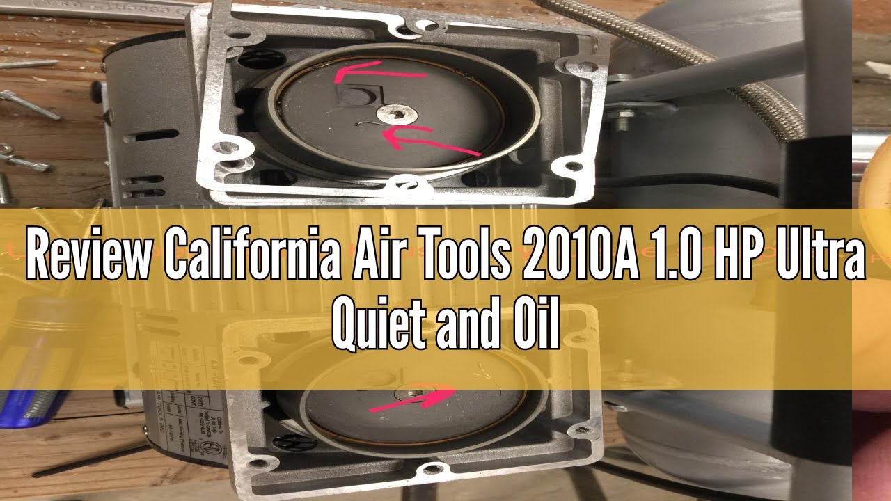 Review California Air Tools 2010A 1.0 HP Ultra Quiet and Oil-Free Air Compressor, 2 Gallon Aluminum