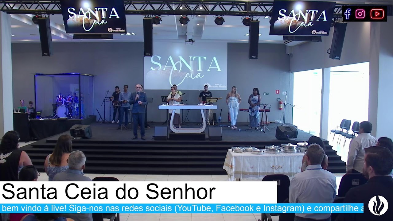 Santa Ceia do Senhor (manhã) - Igreja Cruzada Mundial Jaú-SP (08/02/2026)