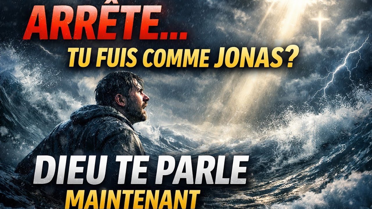 N’IGNORE PAS CECI… DIEU TE PARLE COMME À JONAS  MÉDITATION + PRIÈRE QUI TRANSFORME TON COEUR