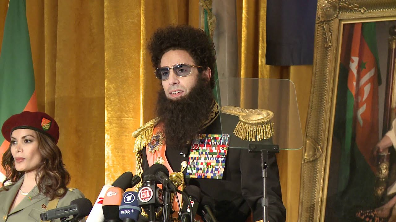 Dictator Press Conference - Dictator meets Israeli Journalist