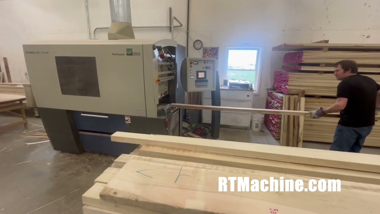 Raimann Model ProfiRip KR 310 M Moveable Arbor Gang Rip Saw