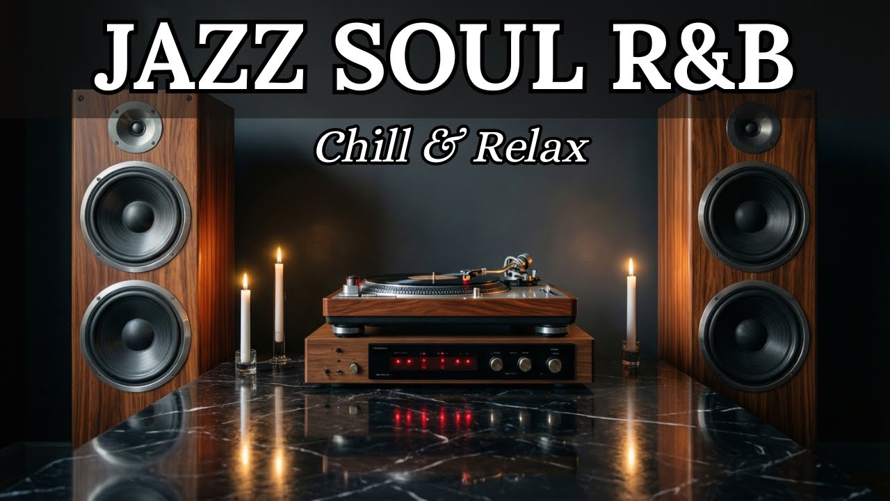 Jazz Soul & R&B Chill Mix – Calm Background Music for Stress Relief, Coffee Time, and Quiet Nights ☕