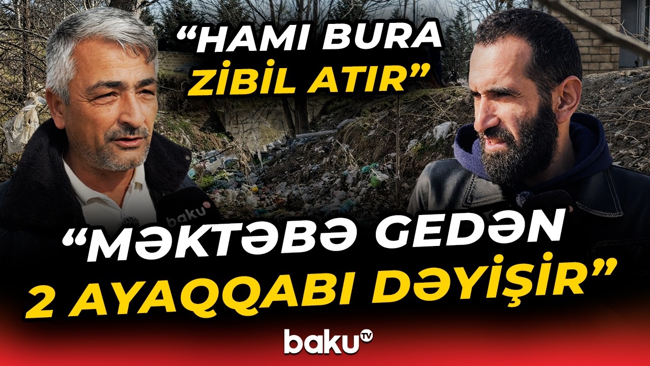Şamaxıda mərkəzi küçə baxımsız halda | 40 ailənin probleminə RİH-dən nə cavab gəldi? - Baku TV