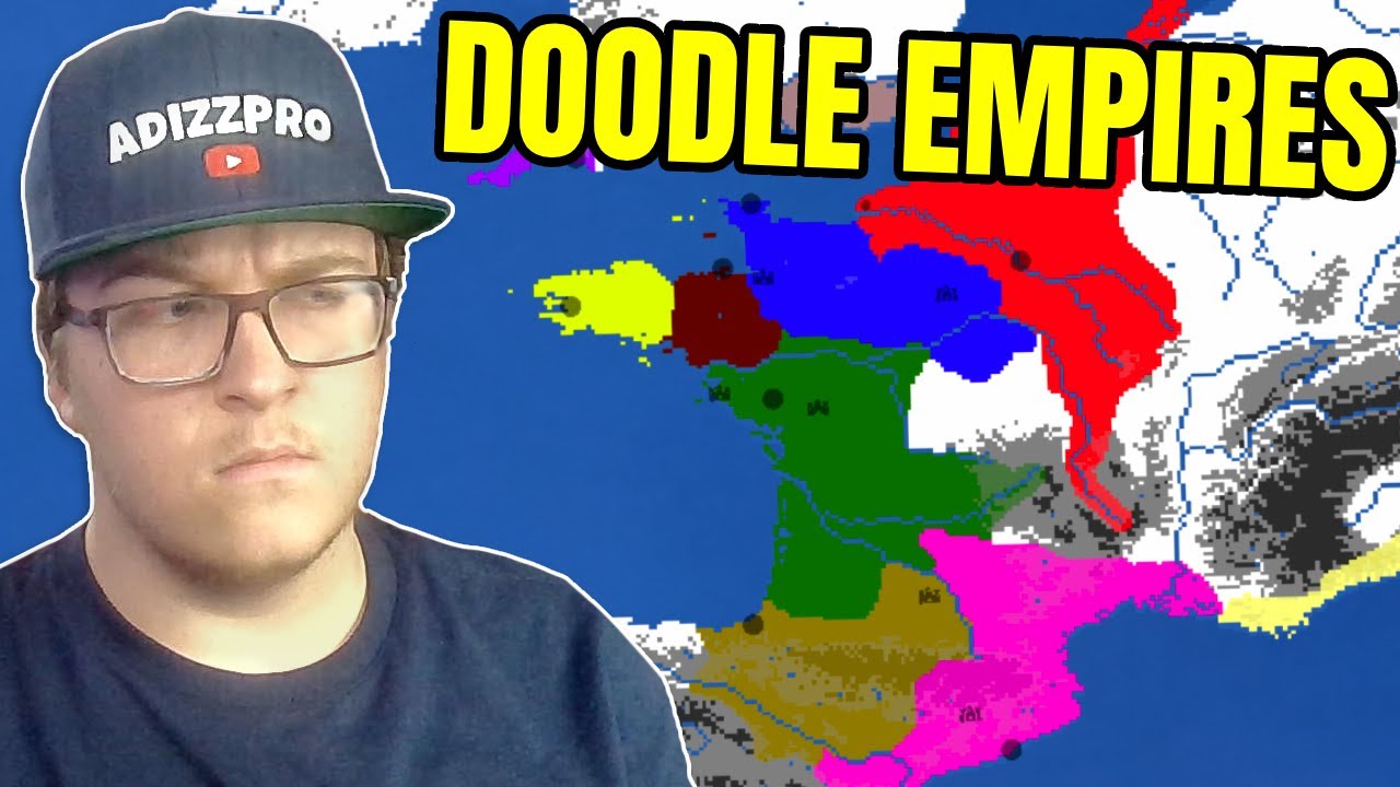 I Created a NEW Map of France in Doodle Empires!
