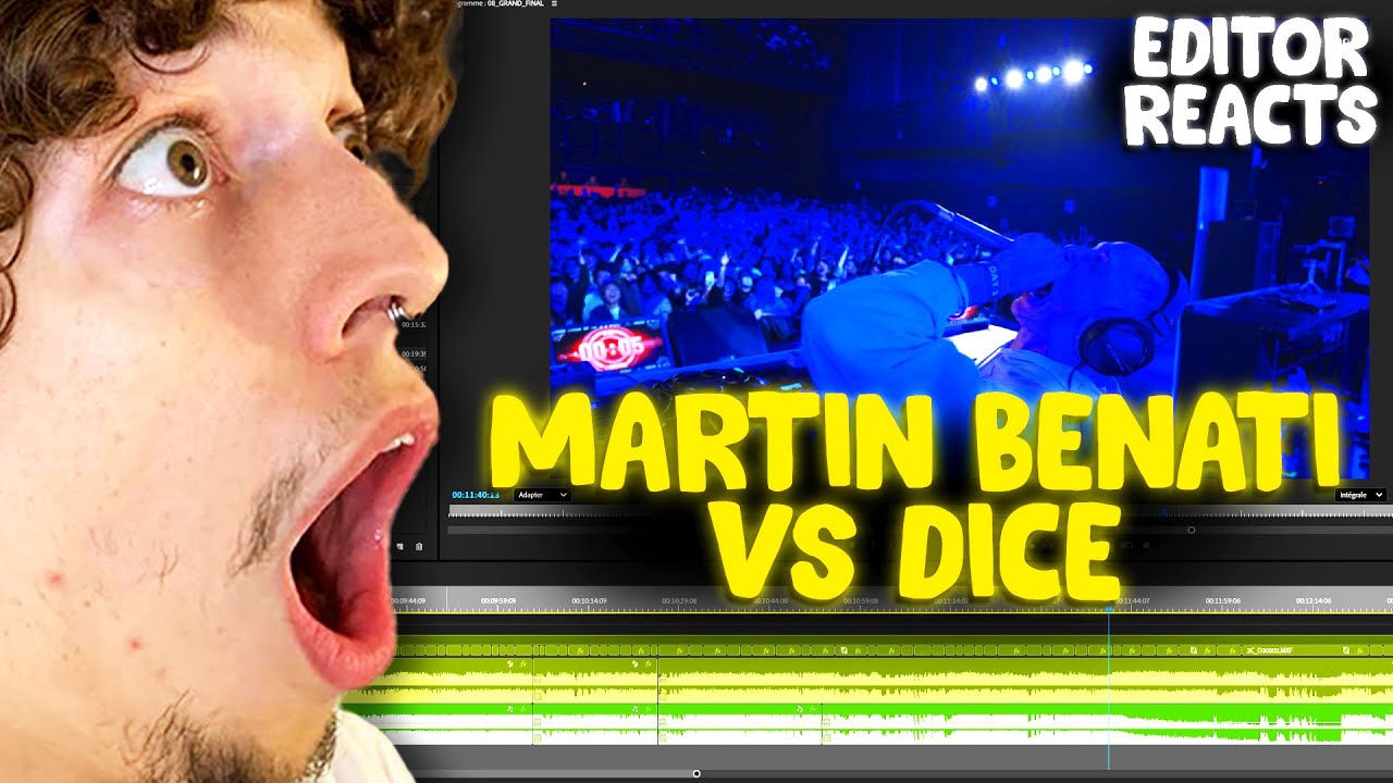 GBB VIDEO EDITOR REACT | MARTIN BENATI VS DICE GBB25 LOOP GRAND FINAL
