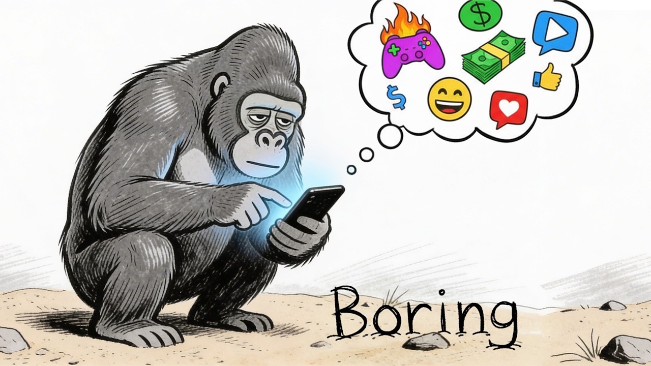 Why SCROLLING Makes SILVERBACKS Brain More Bored?