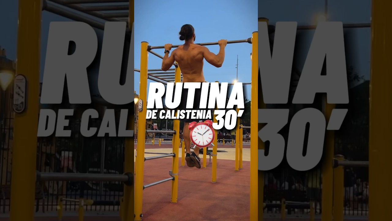 RUTINA de CALISTENIA corta e intensa #calistenia
