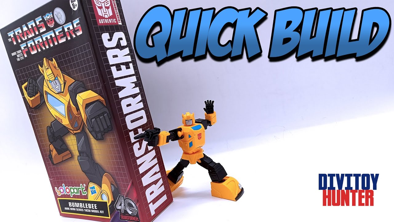 BUMBLEBEE AMK MINI SERIES 10CM MODEL KIT YOLOPARK #TRANSFORMERS #HASBRO #YOLOPARK #ROBOT #HOBBY #TOY