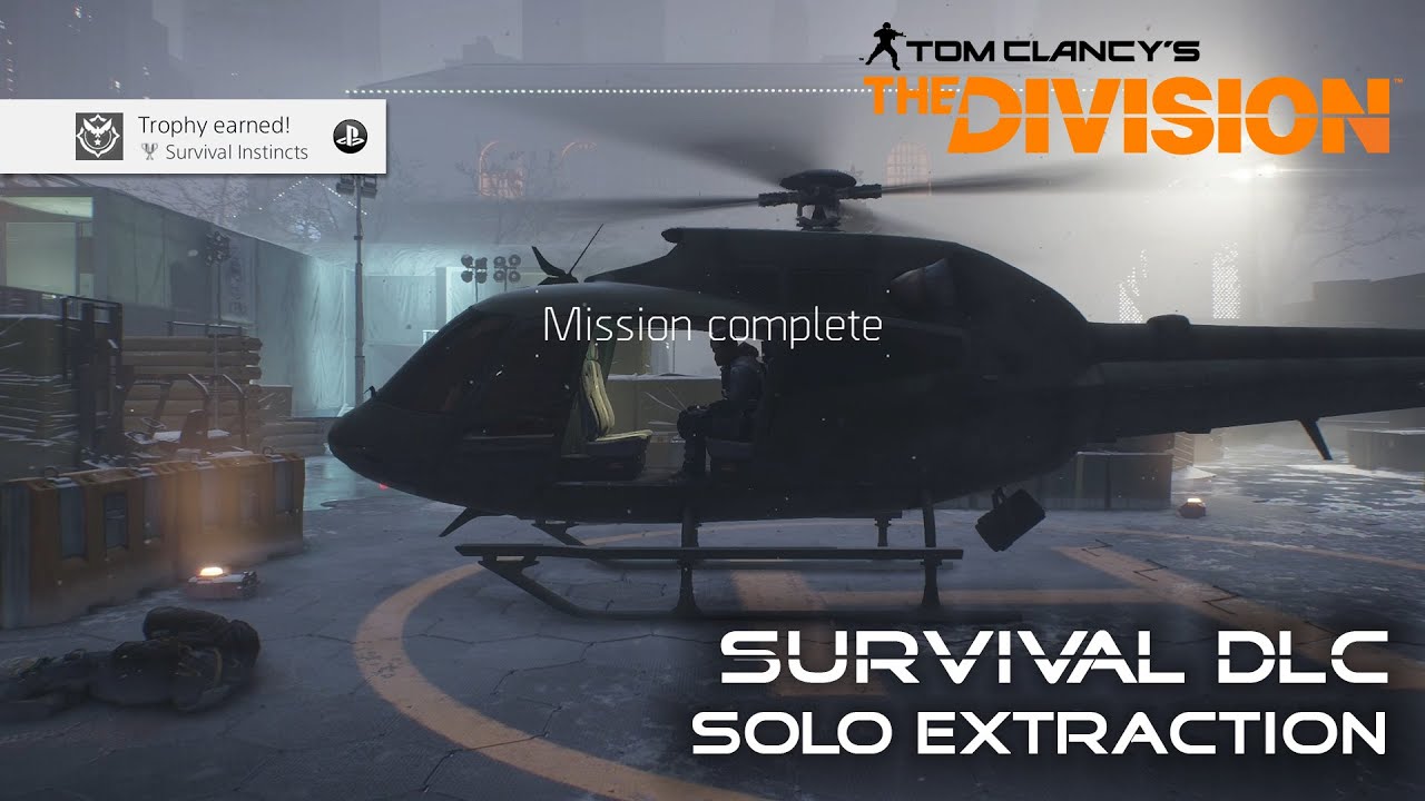 The Division: Survival DLC | First Escape SOLO | PvE Mode