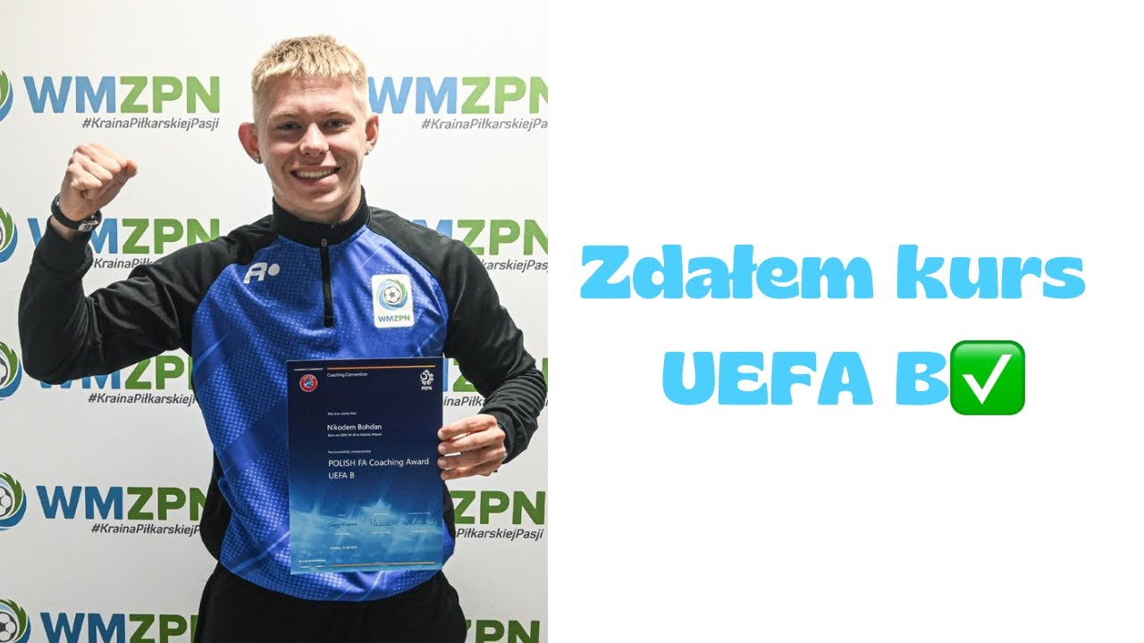 UKOŃCZYŁEM KURS UEFA B✅ #piłkanożna #treningmentalny